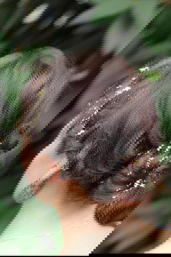 Gold Leaf Hair