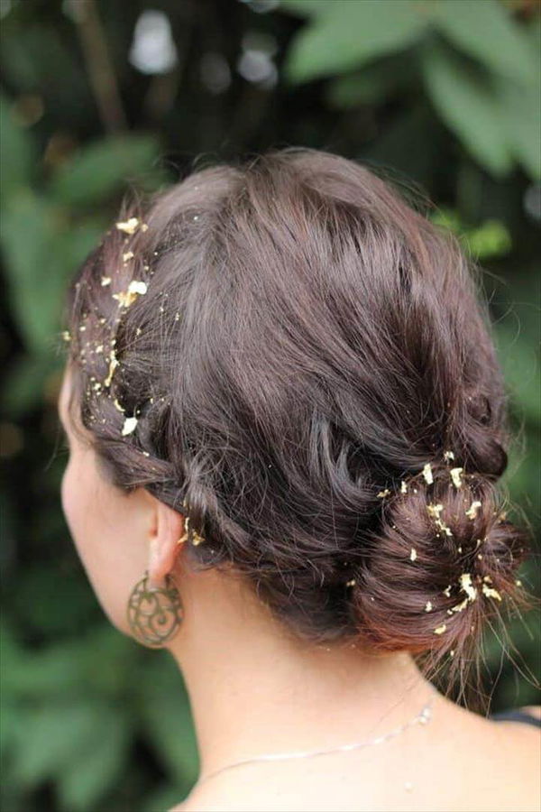 Gold Leaf Hair