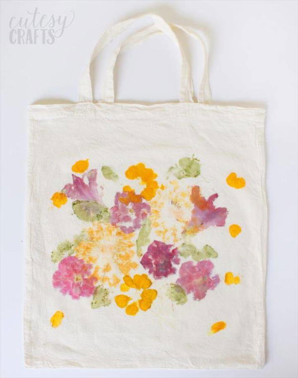 Pounded Flower Tote