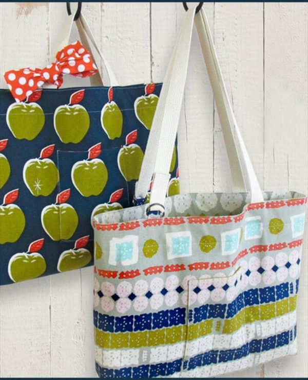 Handmade gift idea, DIY Tote Bags