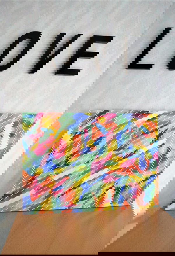 Easy Camo Name Art Craft 