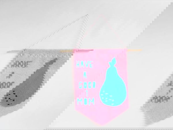 DIY wall banner 