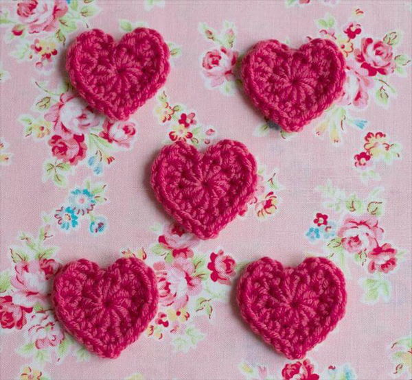 crochet heart pattern ellesheart loves ~ crochet hearts ~ pink milk: crochet patterns and UDIZMBE