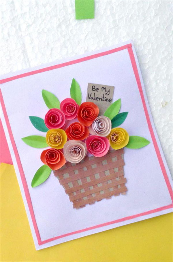 paper flower cards