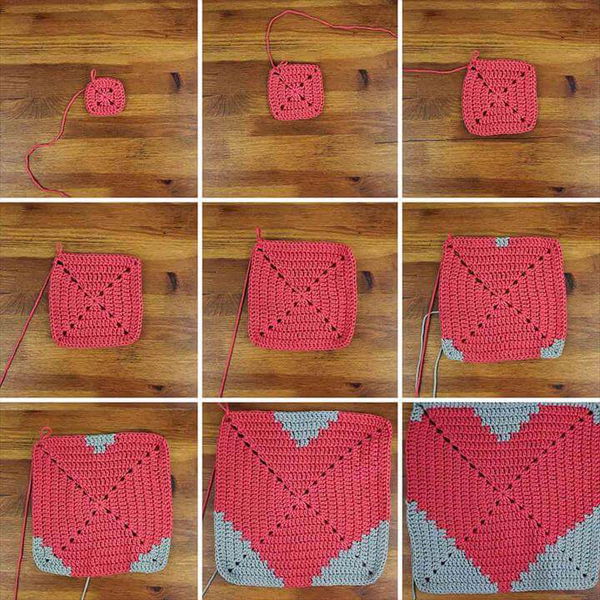 Free Crochet Pattern for a Heart Place Mat Crochet Ideas