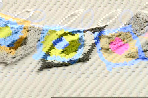handmade crochet garland 