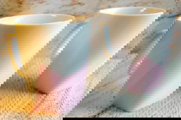 DIY Color Etched Mugs, handmade gift Courtesy Lindsey Galvez