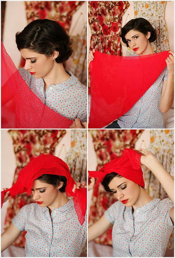 Classic Headscarf Tutorial