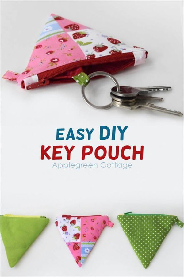 key pouch from a coin purse. How to turn any