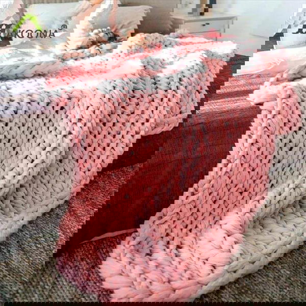 super chunky knit blanket super chunky yarn bulky yarn for arm knitting blanket merino wool yarn