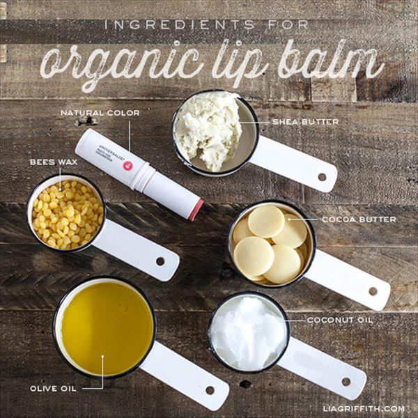 DIY Organic Lip Balm