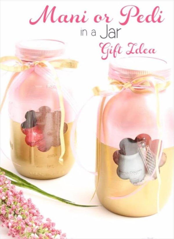 Manicure Or Pedicure In A Jar A Mother’s Day Gift Idea