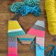 Yarn-Wrapped Cardboard Letters, Cute Mother's Day Crafts for Kids - Preschool Mothers Day Craft Ideas