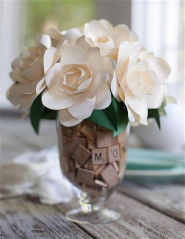 Paper Crafted Gardenia