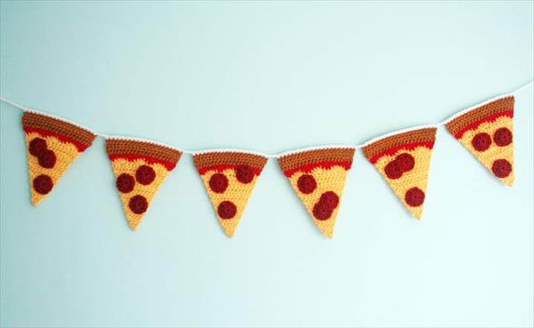 Pizza Garland Finished