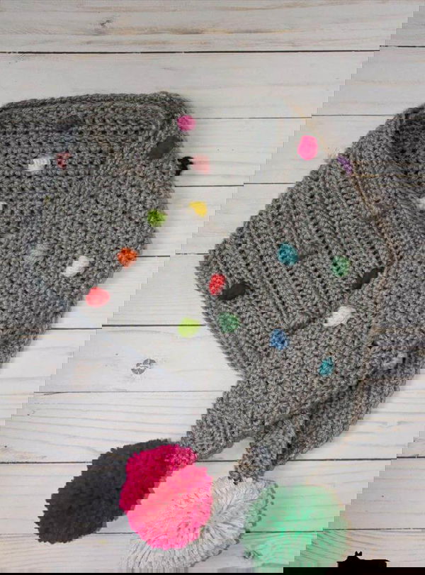 The Confetti Scarf, Crochet Scarf/ Infinity Scarf/ Crochet Scarf Pattern/ Crochet Pattern/ Textured Scarf/ Crochet Mega Scarf