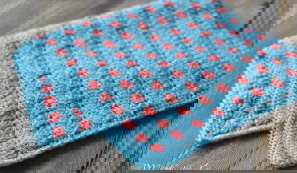 Heart Design Baby Blanket