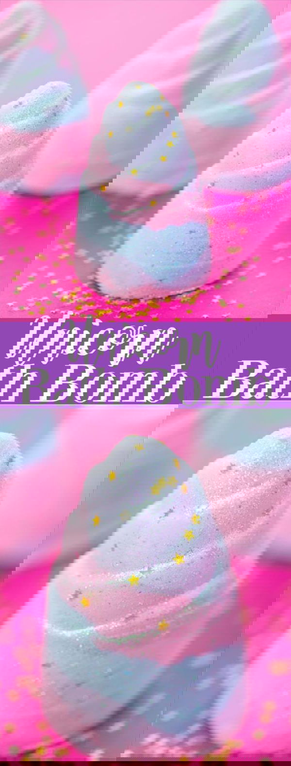 Cool DIY Bath Bombs to Make At Home - Unicorn Bath Bomb - Recipes and Tutorial