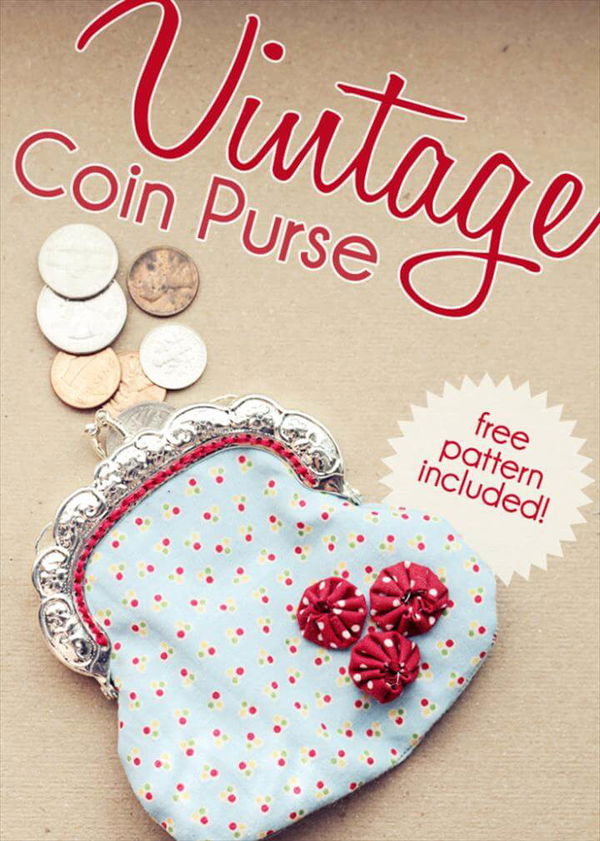 Vintage Coin Purse Tutorial & Pattern