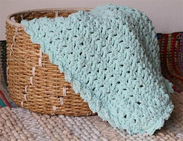 easy crochet blanket
