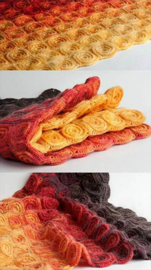 Fire Blanket Crochet Pattern- Crochet Blanket Patterns