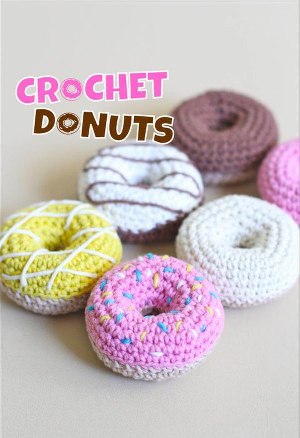 Crochet Donuts [Free Pattern]