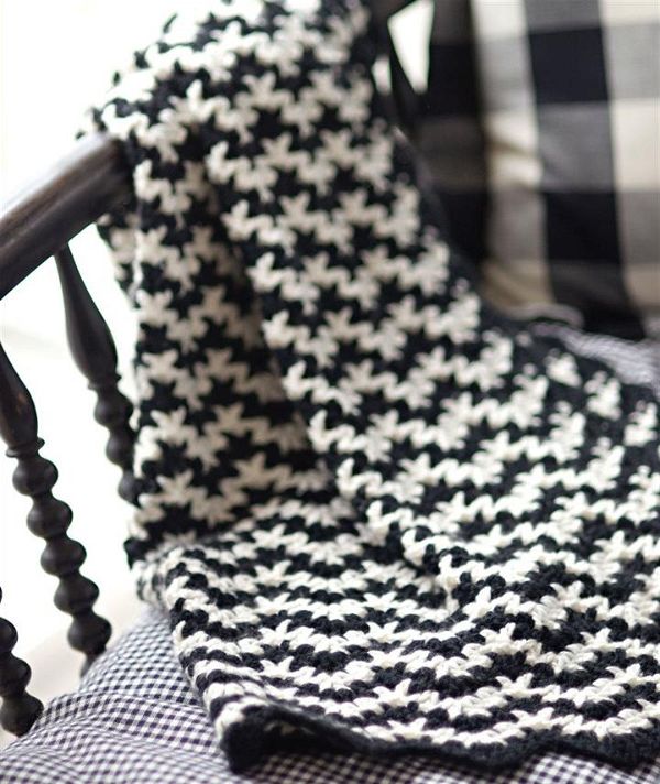 Vintage Crocheted Blanket Pattern