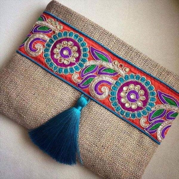 Bohemian Clutch, ethnic clutch, boho bag, clutch purse, women handbag, handmade gift, summer finds,