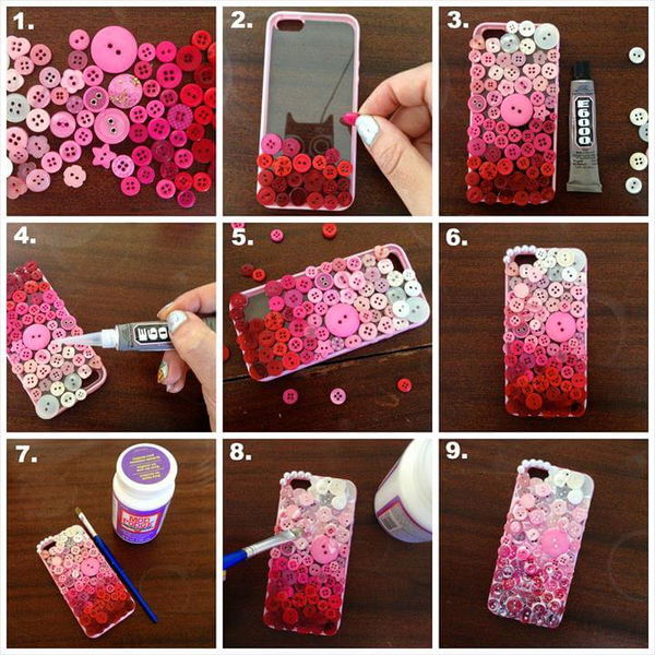 DIY For the Day "Pretty Mobile Phone Case