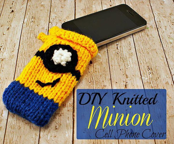 DIY Minion Cell Phone Cover