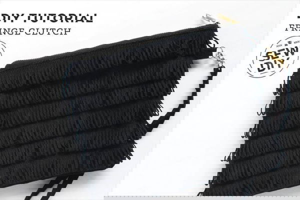 DIY Fringe Clutch Tutorial