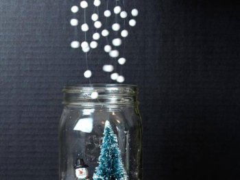 DIY snow globe - Fun Crafts Kids