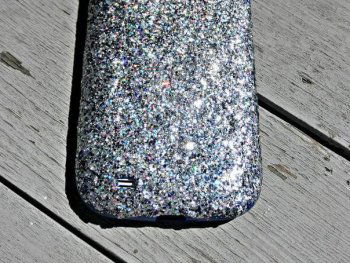 DIY Glitter Phone Cover