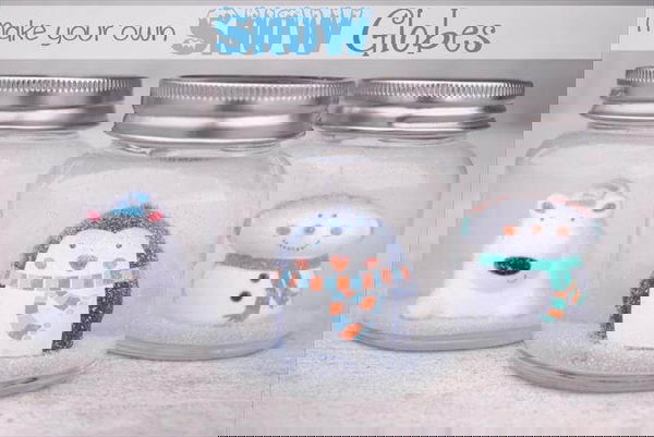 DIY Snow Globes for Kids