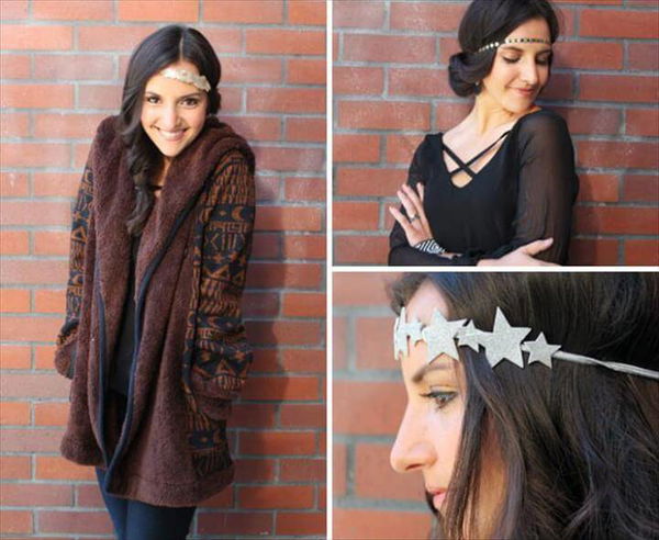 New Year STatement Headband | Easy DIY New Year's Eve Outfits That Add Glamour