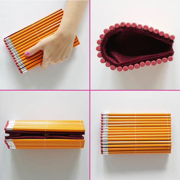 DIY Pencil Clutch