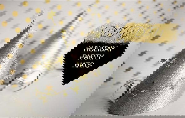 DIY New Year's Eve Shooting Stars Holiday Party Hats