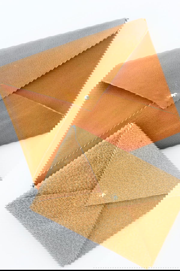 Alice and LoisDIY Leather Envelope