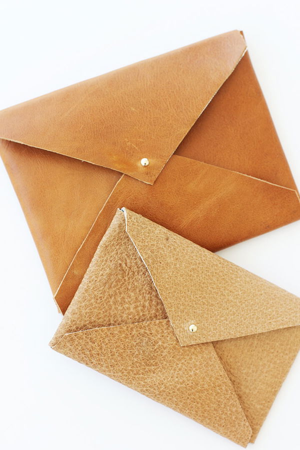 Alice and LoisDIY Leather Envelope