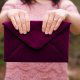 DIY Velours Envelope Clutch tutorial