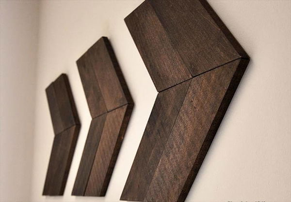 DIY Wood Arrows, wall art