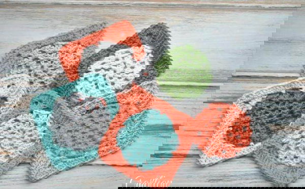 Easy Lace Square Crochet Pattern