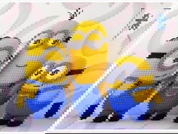 Minion Free Crochet Pattern