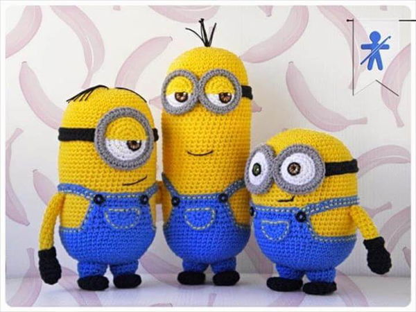 Minion Free Crochet Pattern