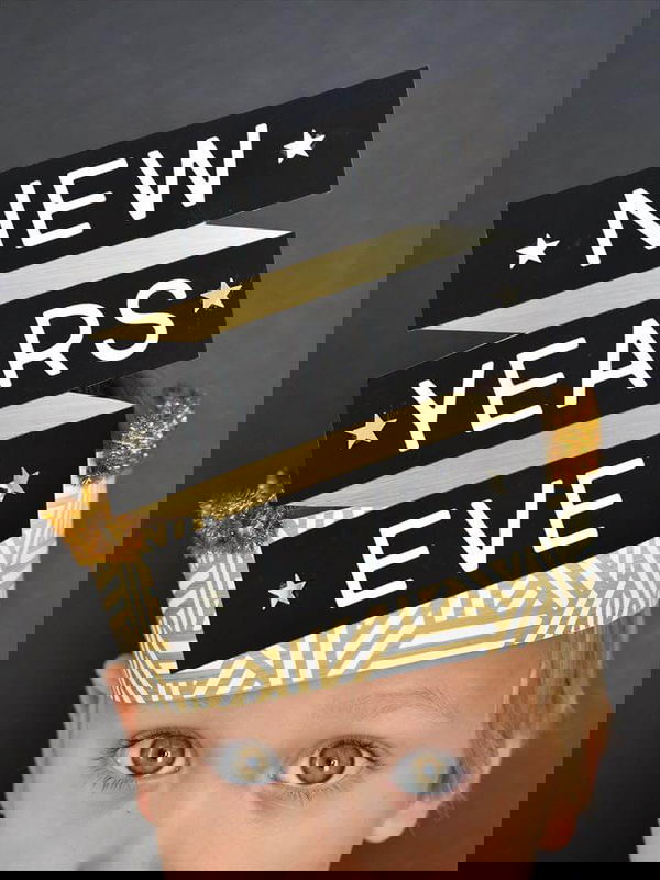 DIY New Year's Eve Hats
