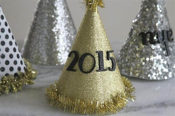 Party Hat for that perfect New Year's Eve accessory. They're also a fun and easy activity for kids! These pictured tutorials include paper hats, lace crowns, glitter hats