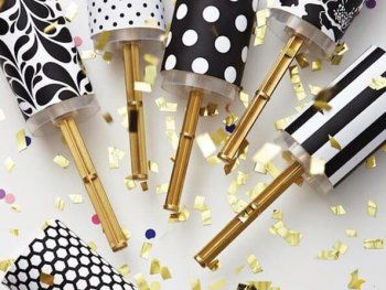 View in gallery New Year's Eve confetti poppers