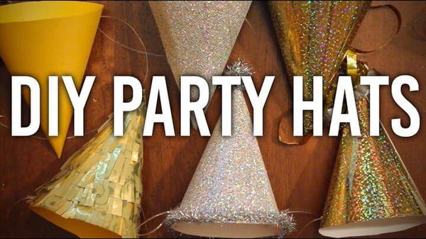 Party Hats : DIY : Perfect for NYE! Happy New Years! 