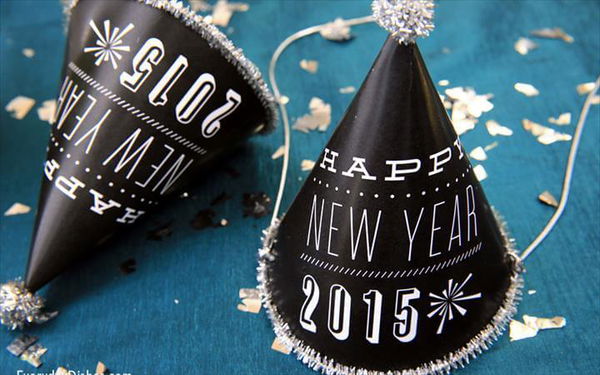 New Years Eve party hats