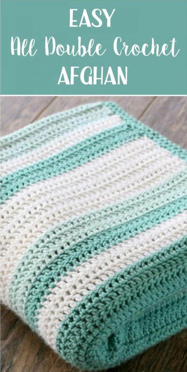 All Double Crochet Afghan